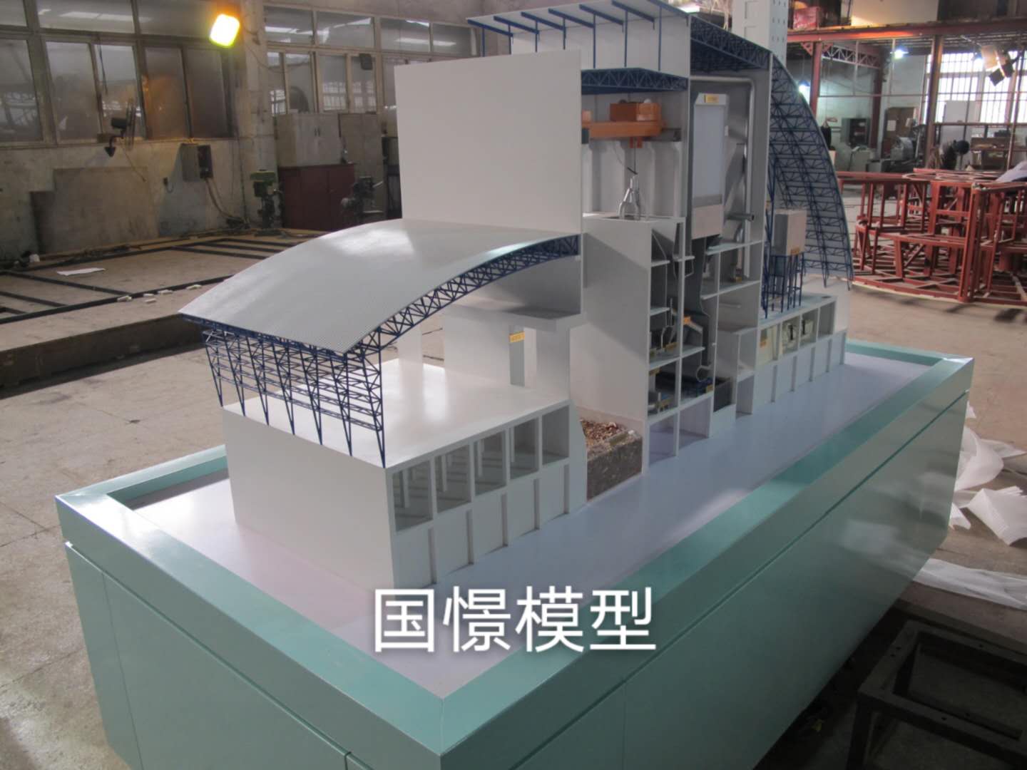庆城县工业模型