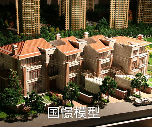 庆城县建筑模型
