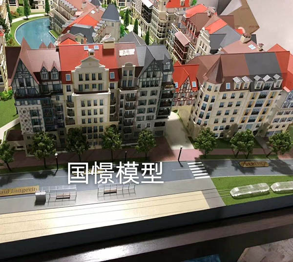 庆城县建筑模型